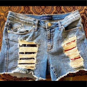 Rock and Republic Jean Shorts Patriotic❤️🤍💙